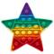 GottaPop Rainbow Stars Pop It Fidget Toy Party Favors, 6ct.